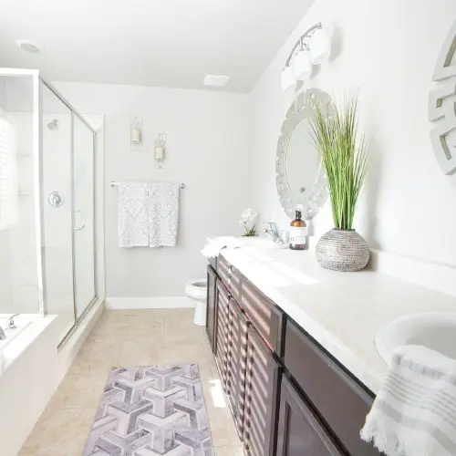 Linen Bath Mat photo 2