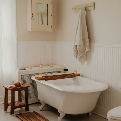 Linen Bath Mat photo 4