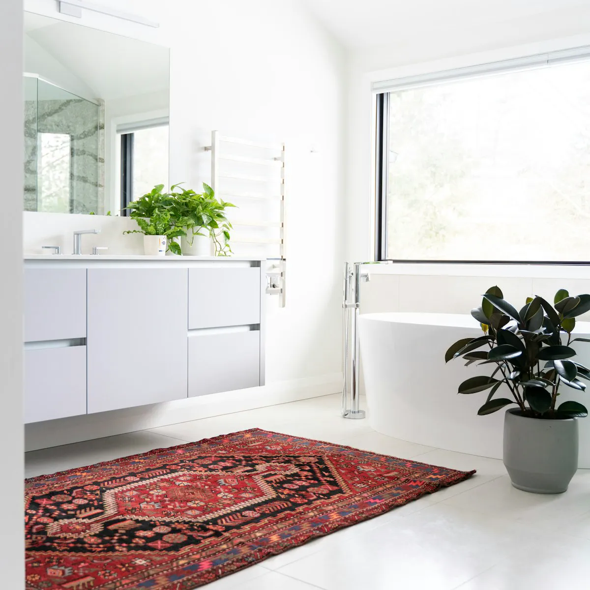 Linen Bath Mat