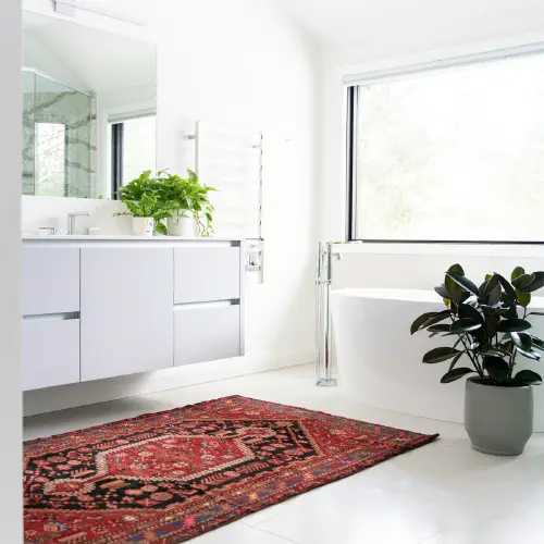 Linen Bath Mat photo 1
