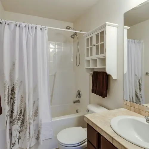 Slim-Fit Shower Curtain photo 2